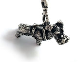 Colgante Collar Llavero Dije de Perro Schnauzer 3D Cuerpo Completo en Conejo Damaru México 4
